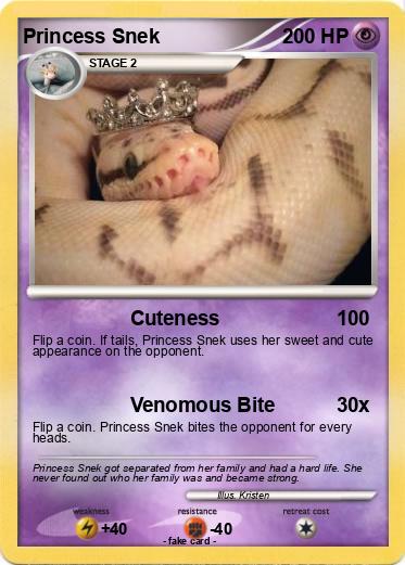 Pokemon Princess Snek