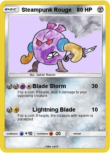 Pokemon Steampunk Rouge