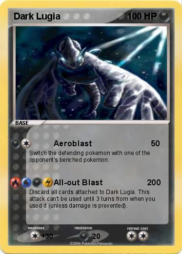 Pokemon Dark Lugia