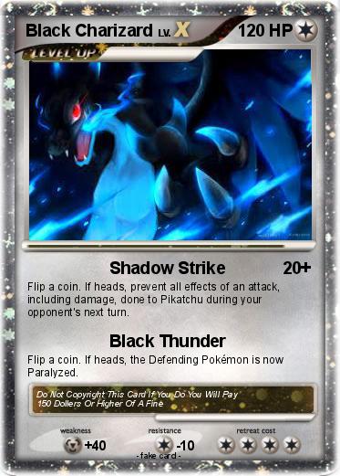 Pokemon Black Charizard
