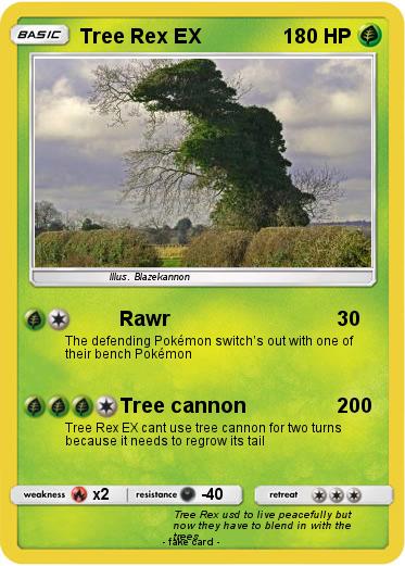 Pokemon Tree Rex EX