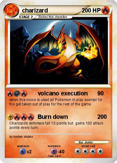 Pokemon charizard