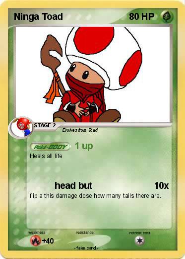Pokemon Ninga Toad