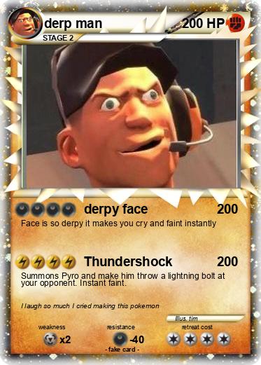 Pokemon derp man