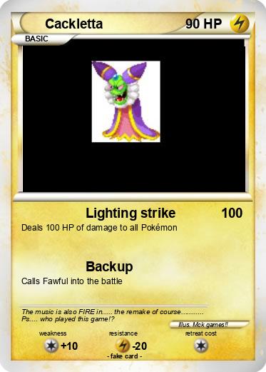 Pokemon Cackletta