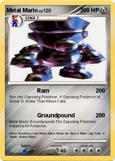 Pokemon Metal Mario