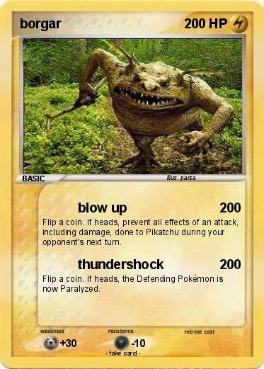 Pokemon borgar