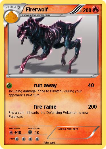 Pokemon Firerwolf