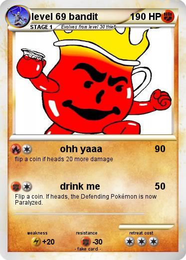 Pokemon level 69 bandit