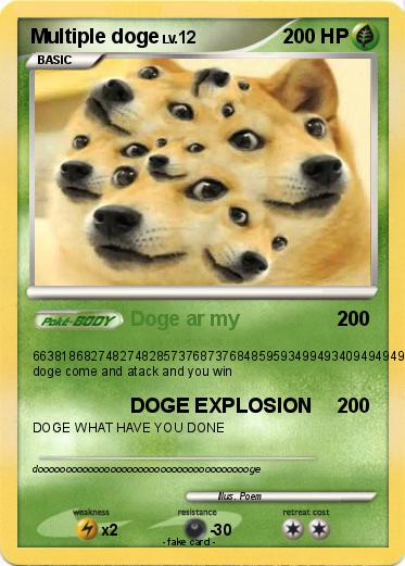 Pokemon Multiple doge
