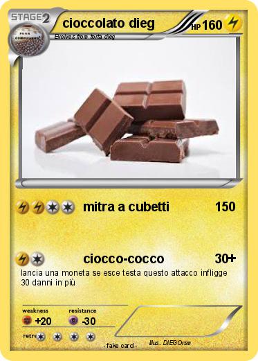 Pokemon cioccolato dieg