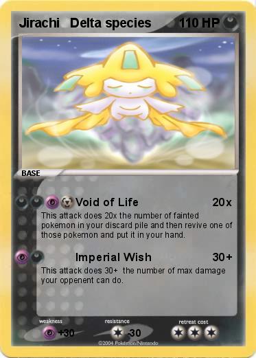 Pokemon Jirachi   Delta species