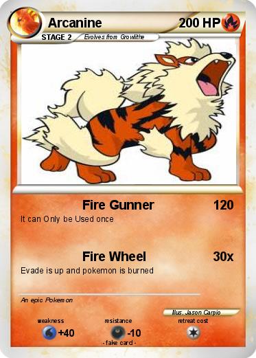 Pokemon Arcanine