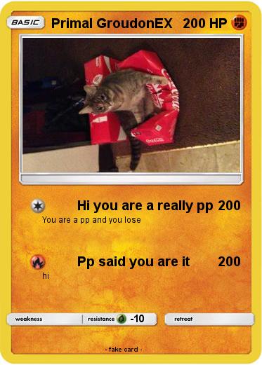 Pokemon Primal GroudonEX