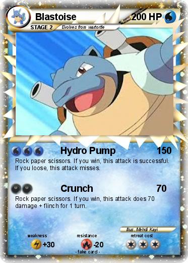 Pokemon Blastoise