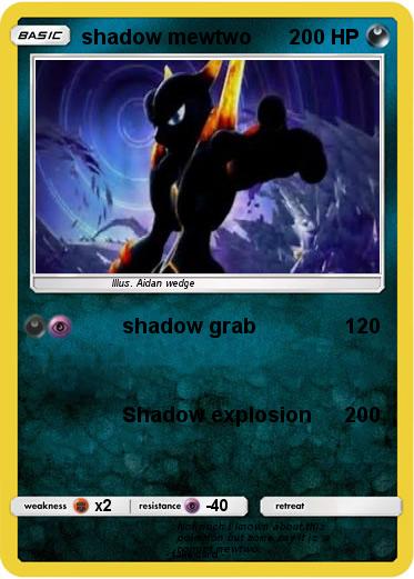 Pokemon shadow mewtwo