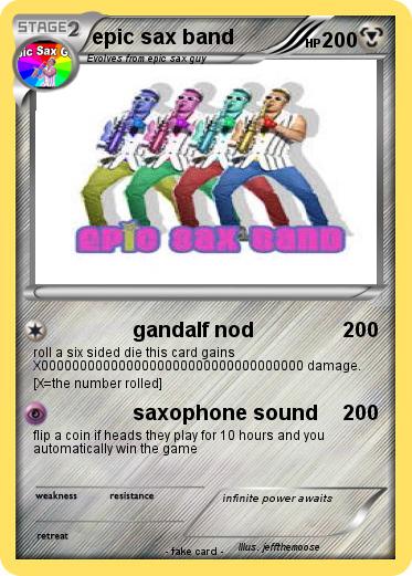 Pokemon epic sax band
