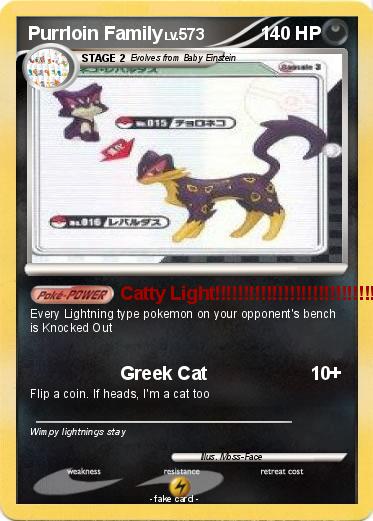 Pokemon Purrloin Family