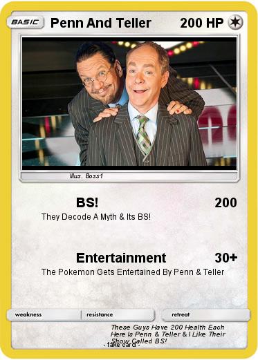 Pokemon Penn And Teller