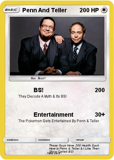 Pokemon Penn And Teller