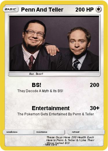 Pokemon Penn And Teller