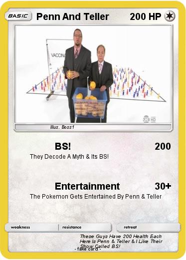Pokemon Penn And Teller
