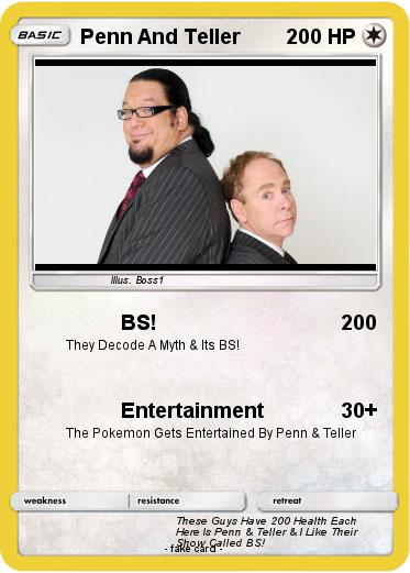 Pokemon Penn And Teller