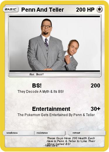Pokemon Penn And Teller