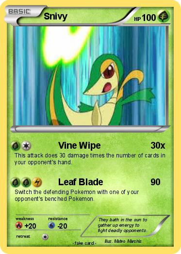 Pokemon Snivy