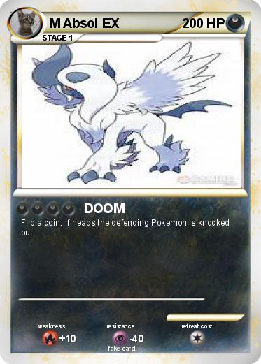 Pokemon M Absol EX