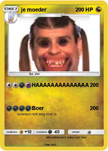 Pokemon je moeder
