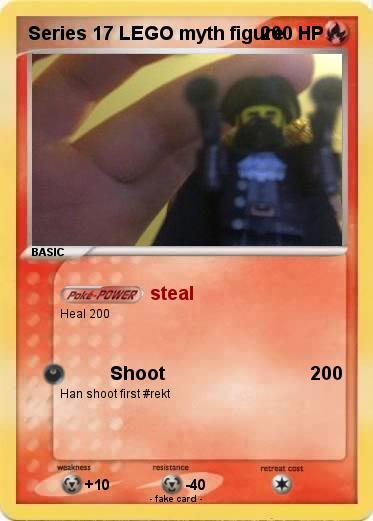 Pokemon Series 17 LEGO myth figure