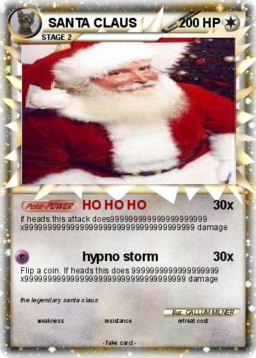 Pokemon SANTA CLAUS
