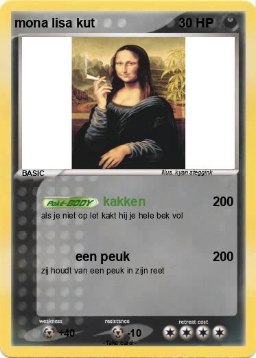 Pokemon mona lisa kut