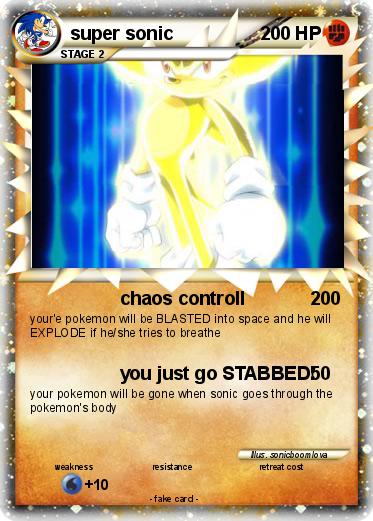 Pokemon super sonic