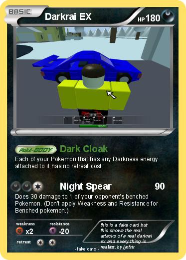 Pokemon Darkrai EX