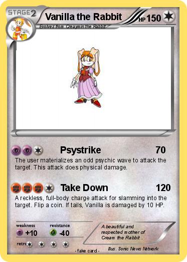 Pokemon Vanilla the Rabbit