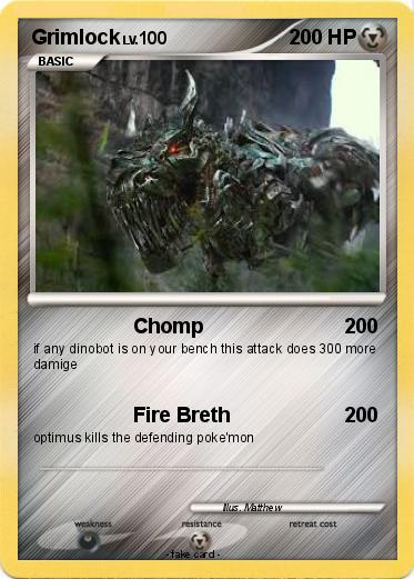 Pokemon Grimlock