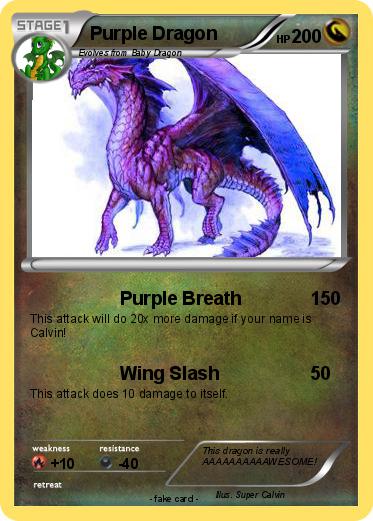 Pokemon Purple Dragon