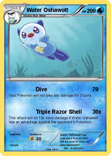 Pokemon Water Oshawott