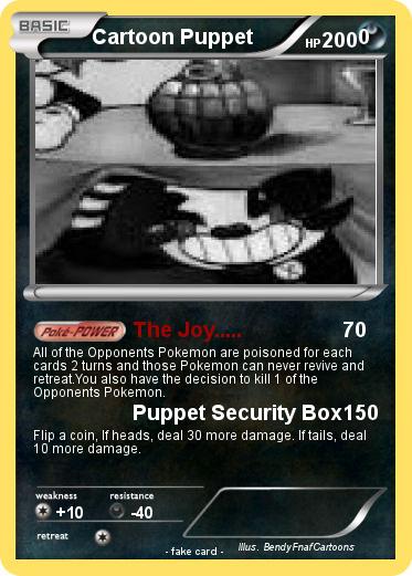 Pokemon Cartoon Puppet                   0
