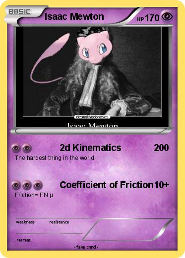 Pokemon Isaac Mewton
