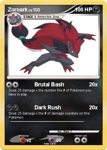 Pokemon Zoroark