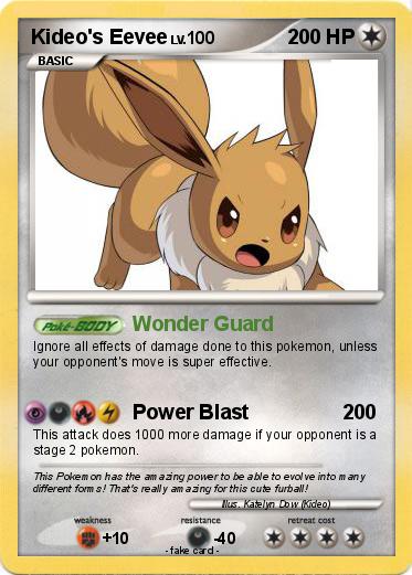 Pokemon Kideo's Eevee