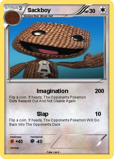 Pokemon Sackboy