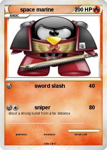 Pokemon space marine