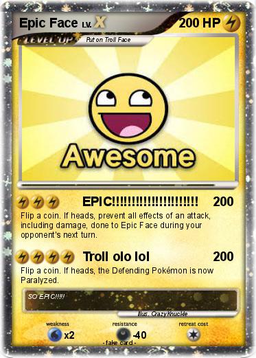 Pokemon Epic Face
