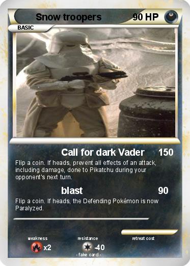 Pokemon Snow troopers