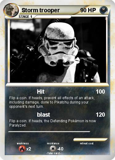 Pokemon Storm trooper