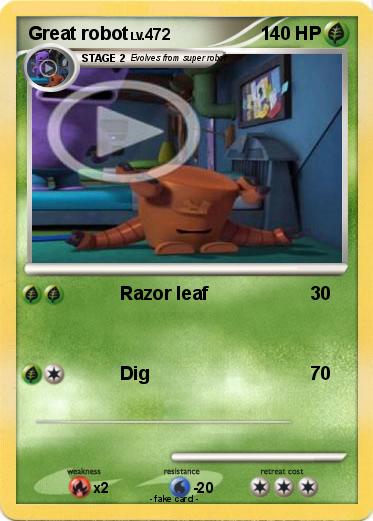 Pokemon Great robot